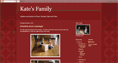 Desktop Screenshot of kates-family.blogspot.com