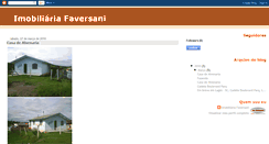 Desktop Screenshot of imobiliariafaversani.blogspot.com