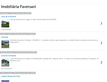 Tablet Screenshot of imobiliariafaversani.blogspot.com