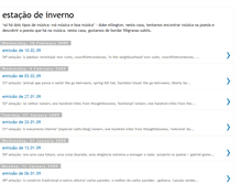 Tablet Screenshot of estacaodeinverno.blogspot.com