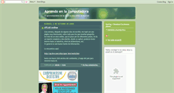 Desktop Screenshot of compuaprende.blogspot.com