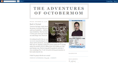 Desktop Screenshot of octobermom.blogspot.com