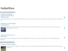 Tablet Screenshot of footballflava.blogspot.com