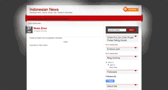 Desktop Screenshot of beritaindonesian.blogspot.com
