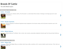 Tablet Screenshot of breedsofcattle.blogspot.com