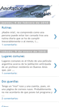 Mobile Screenshot of anotaciones-generales.blogspot.com