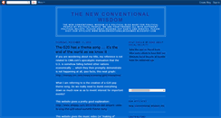 Desktop Screenshot of newconventionalwisdom.blogspot.com