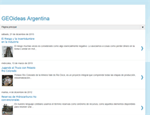 Tablet Screenshot of geoideasarg.blogspot.com