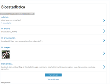 Tablet Screenshot of bioestadistica-ula.blogspot.com