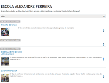 Tablet Screenshot of escolaalexandreferreira.blogspot.com