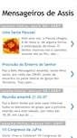 Mobile Screenshot of mensageirosassis.blogspot.com