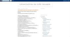Desktop Screenshot of licenciaturadeivonvelarde.blogspot.com