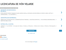 Tablet Screenshot of licenciaturadeivonvelarde.blogspot.com