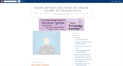 Desktop Screenshot of myyogaclasses.blogspot.com