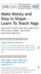 Mobile Screenshot of myyogaclasses.blogspot.com