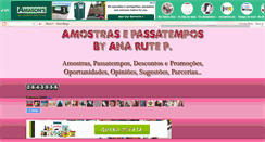 Desktop Screenshot of amostras-passatempos.blogspot.com