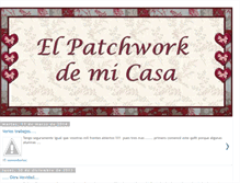 Tablet Screenshot of elpatchworkdemicasa.blogspot.com