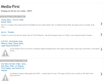 Tablet Screenshot of media-first.blogspot.com