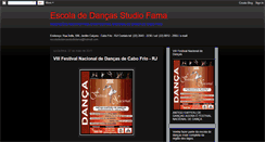 Desktop Screenshot of escoladedancasstudiofama.blogspot.com