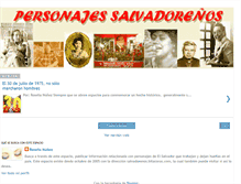 Tablet Screenshot of perfilesdesalvadorenos.blogspot.com