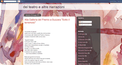 Desktop Screenshot of delteatroealtrenarrazioni.blogspot.com