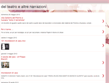 Tablet Screenshot of delteatroealtrenarrazioni.blogspot.com
