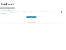 Tablet Screenshot of illegal-facials-1051.blogspot.com