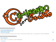 Tablet Screenshot of caminando-concristo.blogspot.com