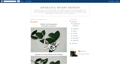 Desktop Screenshot of angelicahvassdesign.blogspot.com