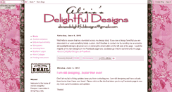 Desktop Screenshot of aliciasdelightfuldesigns.blogspot.com