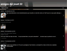 Tablet Screenshot of amigosdeljouet22.blogspot.com