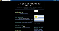 Desktop Screenshot of elvientoseolvido.blogspot.com