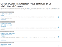 Tablet Screenshot of mazatlanfraud.blogspot.com