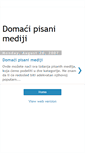 Mobile Screenshot of domacepisanevesti.blogspot.com