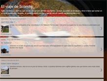Tablet Screenshot of elviajedescorchy.blogspot.com