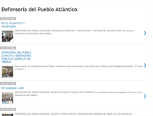 Tablet Screenshot of defensoriaatlantico.blogspot.com