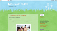 Desktop Screenshot of escueladepadressanse.blogspot.com