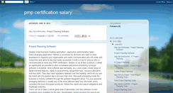 Desktop Screenshot of pmpcertificationsalary.blogspot.com