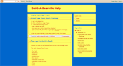 Desktop Screenshot of build-a-bearville-help.blogspot.com