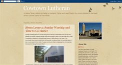 Desktop Screenshot of fwlutheran.blogspot.com