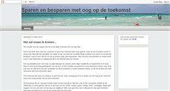 Desktop Screenshot of oogopdetoekomst.blogspot.com