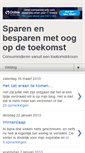 Mobile Screenshot of oogopdetoekomst.blogspot.com
