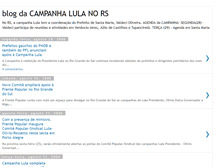 Tablet Screenshot of campanhalulanors.blogspot.com