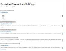 Tablet Screenshot of crossviewcovyouthgroup.blogspot.com