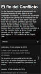 Mobile Screenshot of elfindelconflicto.blogspot.com