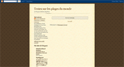 Desktop Screenshot of alaindegrace.blogspot.com