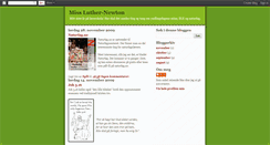 Desktop Screenshot of missluthernewton.blogspot.com