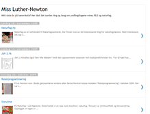 Tablet Screenshot of missluthernewton.blogspot.com