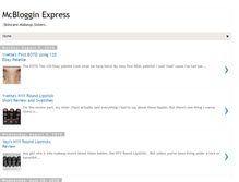 Tablet Screenshot of mcblogginexpress.blogspot.com