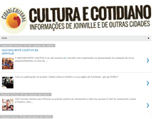 Tablet Screenshot of cidadecultural.blogspot.com